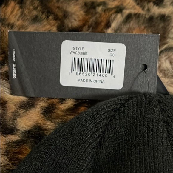 Brand New Dickies Black Beanie (one size ) - Picture 3 of 4